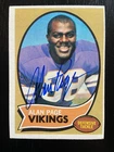 Alan Page Autographed  1970 Topps Football ROOKIE Card #59 Vikings HOF