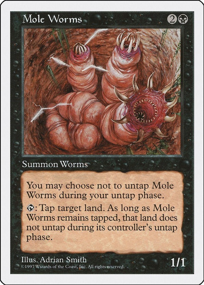 EN Mole Worms 179 Fifth Edition Uncommon LP