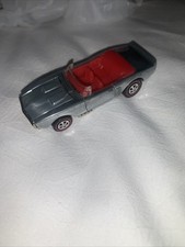 Pontiac 1967 serie vintage Hot Wheels Firebird plateado fundido a presión capó de apertura 1:64
