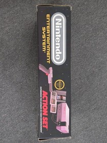 Nintendo originale scatola vuota solo NES Action Set 1988 senza console/schiuma
