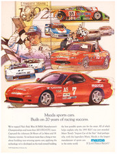 1993 Mazda RX-7 Race Winner, Very Sharp USA Magazine Ad. US Shipping: $3.60