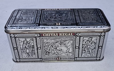VINTAGE CHIVAS REGAL SCOTCH WHISKY AGED 12 YEARS COLLECTOR TIN, No Liquor Bottle