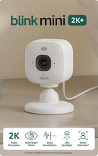 Mini 2K  Newest Model   Plug-In Home  Pet Security Camera with 2K Video Resol
