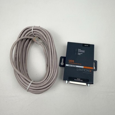 Lantronix UDS1100 Universal POE Serial Device Server Ethernet RS232 RS422 RS485