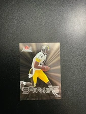 2000 Fleer Focus Sparklers Plaxico Burress #4S Rookie RC