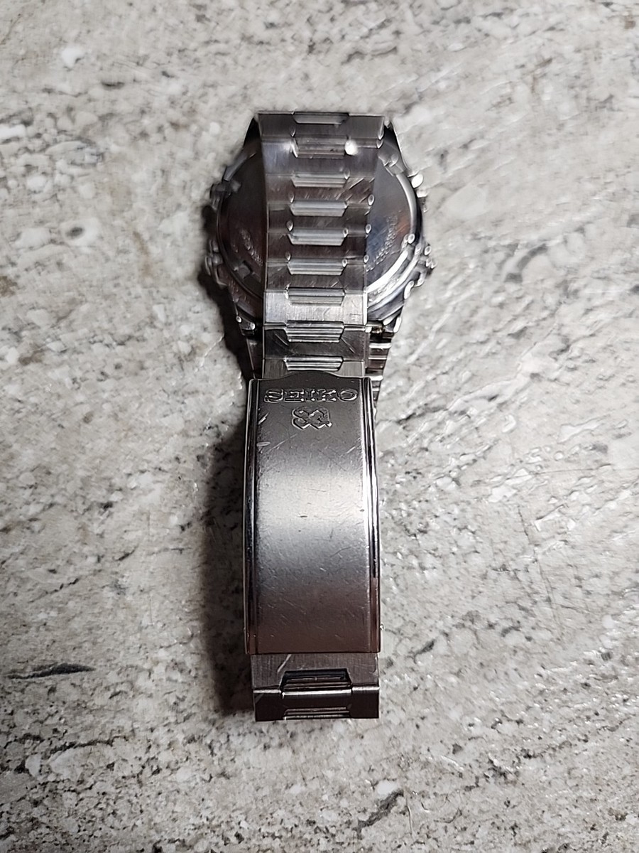 Vintage Seiko Silverwave A259-5090 Digital Alarm Chronograph