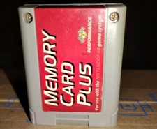 Memory Card Plus- Nintendo 64- N64 by Performance P-375W