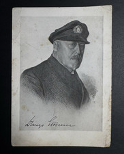 1930 Hugo Eckener Postcard   Graf Zeppelin So...