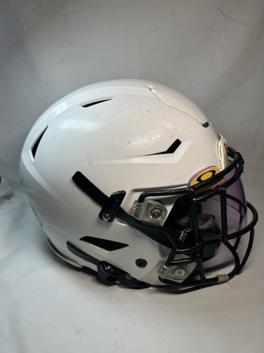 Riddell Speedflex Youth XL White Initial Season 2023 Football Helmet With Visor