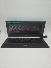 Logitech K740 Illuminated Wired Keyboard / New In Open Box / Tested / Works