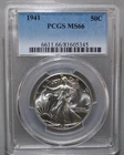1941 Walking Liberty Half Dollar-PCGS MS66!