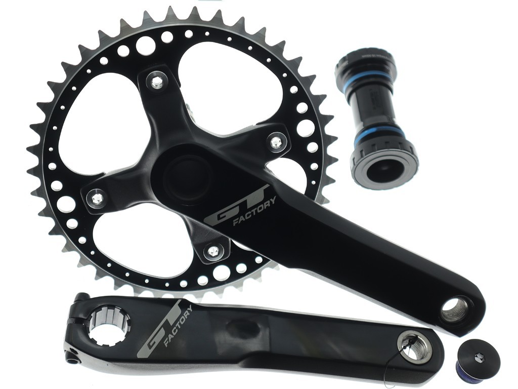 GT FACTORY BMX Race Crankset 42T 170mm w/BB | eBay