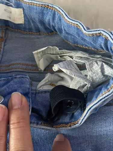 Zara Denim Collection Jeans Kid’s Size 8 128cm Stretch Skinny Jeans Adjustable W - Picture 6 of 21