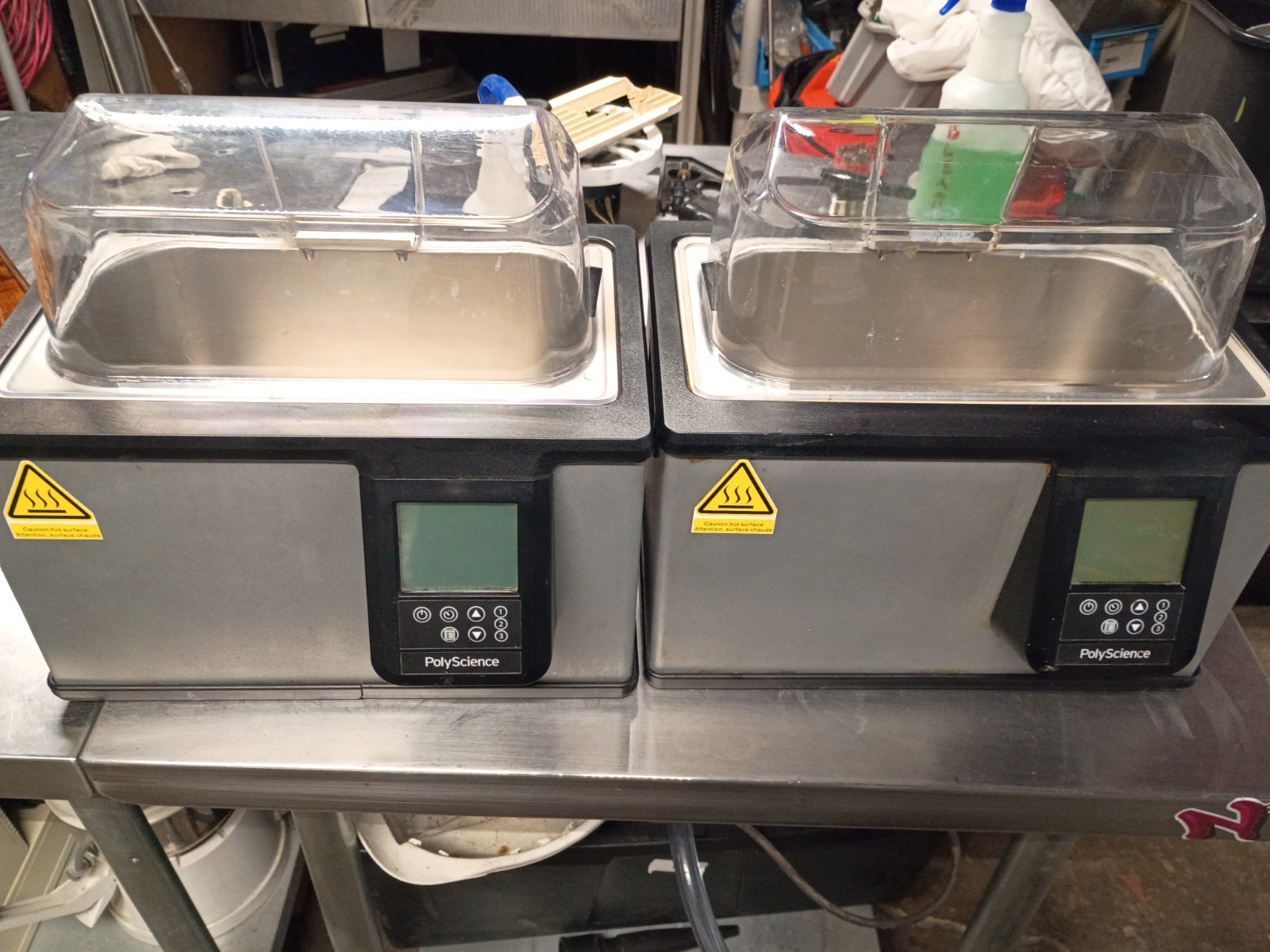 Poly Science WB05 Heated Water Bath 5L Precision Temperature Control