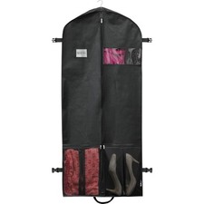 60-Inch Heavy Duty Garment Bag with Pockets for Suits, Tuxedos, Dresses, Coats
