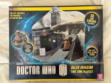 BBC Doctor Who Dalek Invasion Time Zone Playset Complete Retired