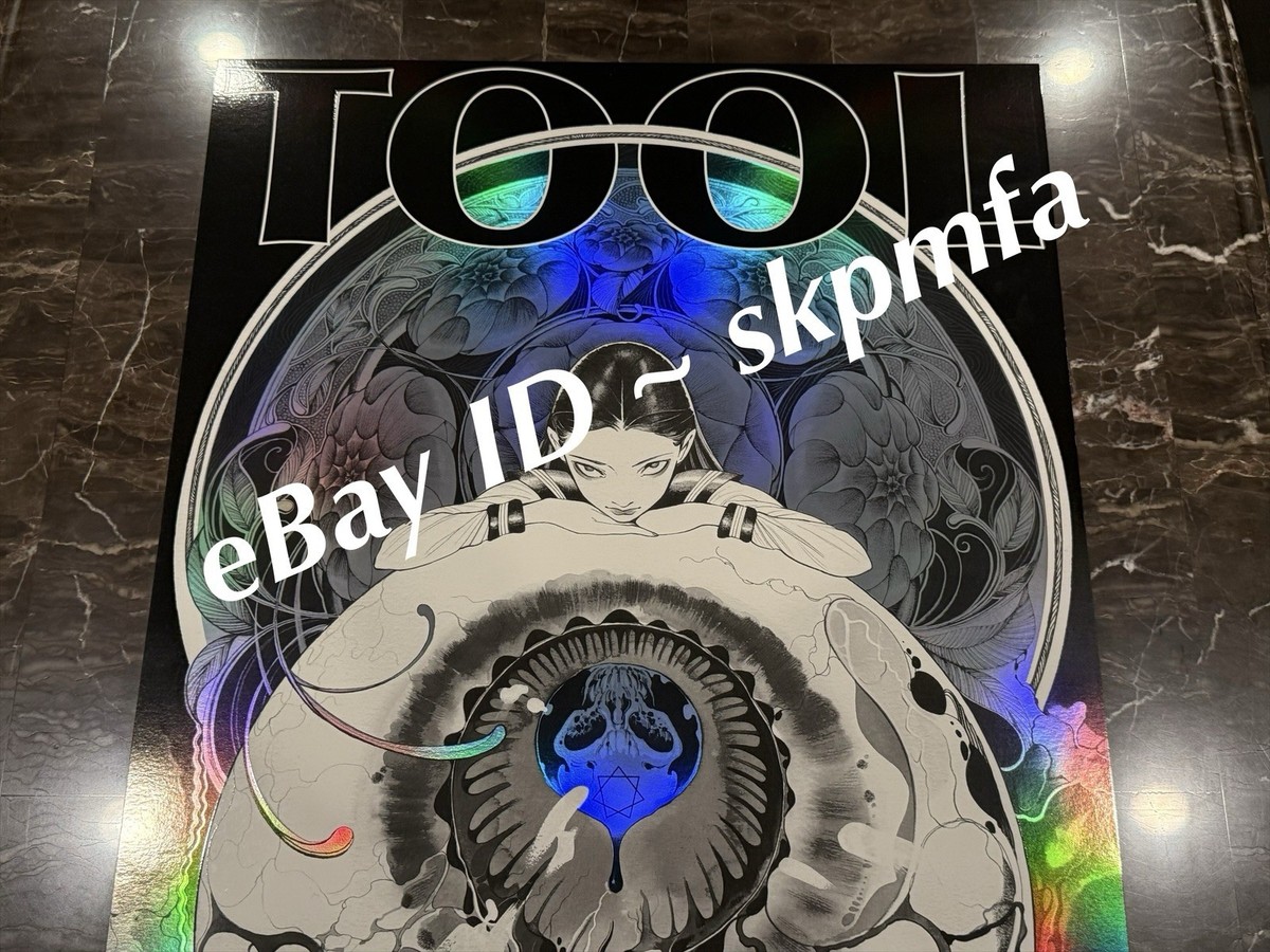 TOOL Poster DENVER January 27 2022 Ball Arena CO 305/1050🔥Peach