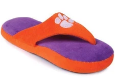 Clemson Tigers Comfy Feet Flip Flop Slippers