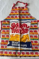 Retro Golden Wonder Crisps Kitchen Apron