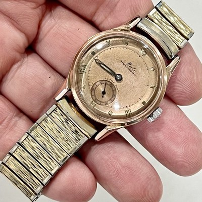 Vintage & Rare! Mido Multifort Extra Flat Automatic Bumper Swiss Watch Cal.1014