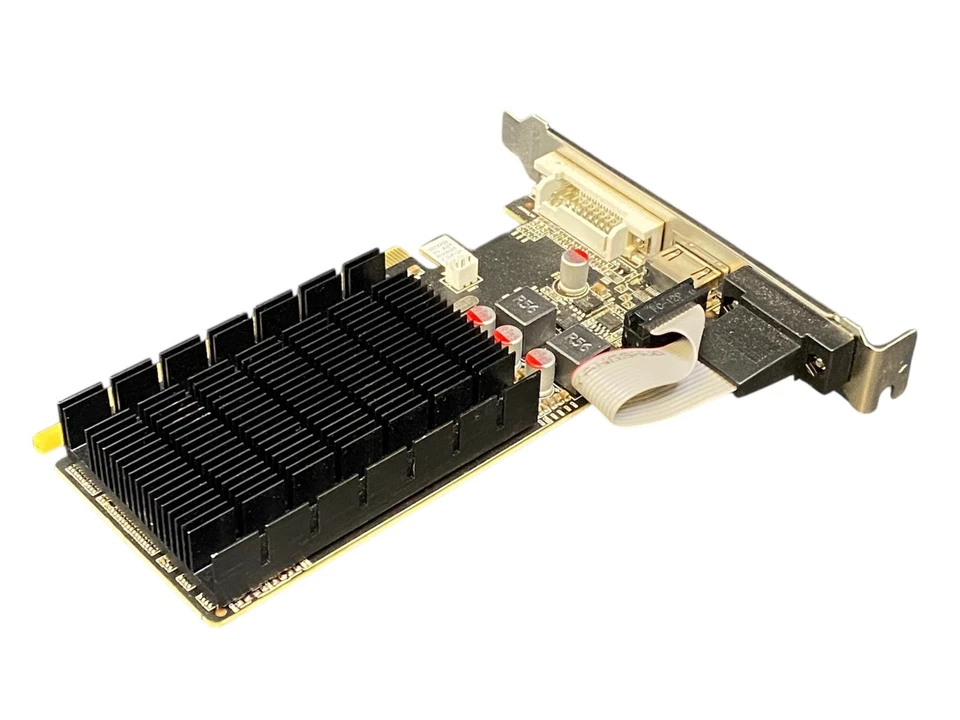 VisionTek AMD Radeon 5450 2GB PC2 2GB DDR3 PCIe Graphics Card - Image 4 of 4