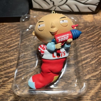 Family Guy Stewie in Christmas Tree Stocking 2009 Ornament New American Greeting
