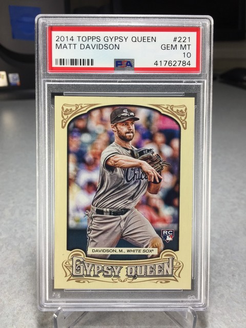 2014 Topps Gypsy Queen Matt Davidson Rookie #221 - PSA 10 - POP 3
