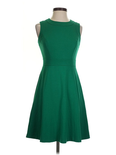 Vince Camuto Women Green Cocktail Dress 2 Petites