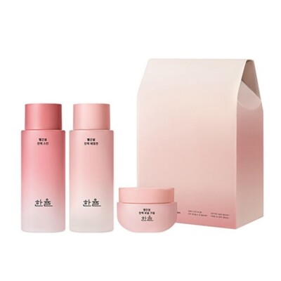Hanyul Red Rice Essential Skin Care 3 Set (Toner Emulsion Cream) / K-Beauty