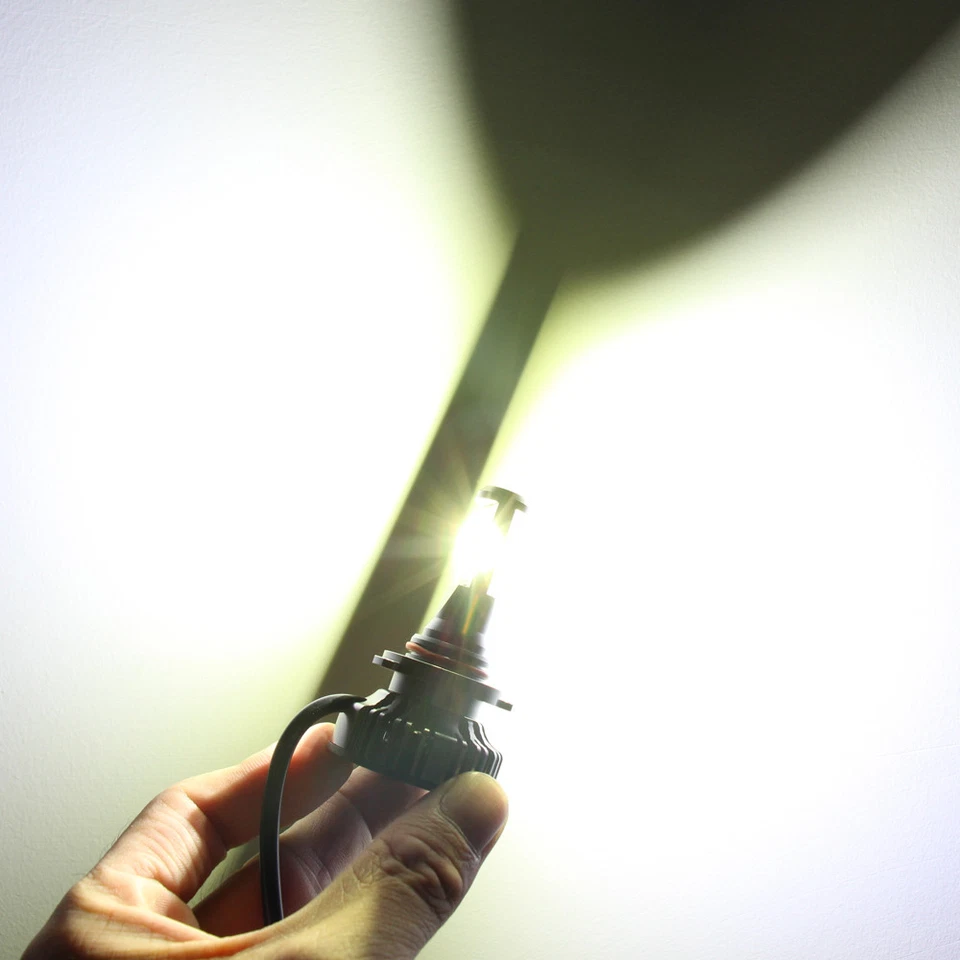 Lâmpada diurna Alla brilhante LED branca 9005 DRL|Farol, 2x - Imagem 3 de 4