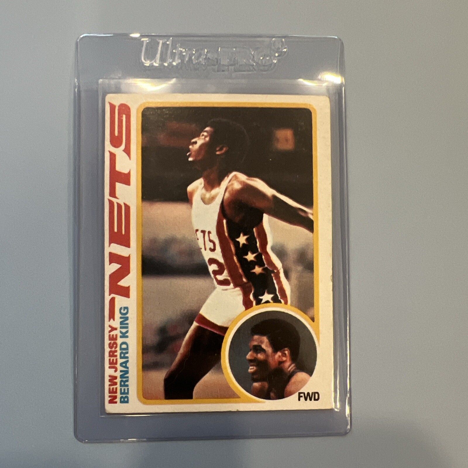 1978 Topps Bernard King #75 New Jersey Nets