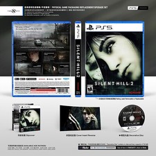 PS5 SILENT HILL 2 REMAKE  Replacement Case  Cover Insert  Slipcover  NO GAME  SEALED