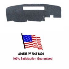 Pepper Gray Carpet Dash Cover Compatible With 1995-1997 Chevy S-10 Pickup Ch2-19