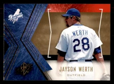 2005 SP Collection: 2005 SPx #51 Jayson Werth Los Angeles Dodgers