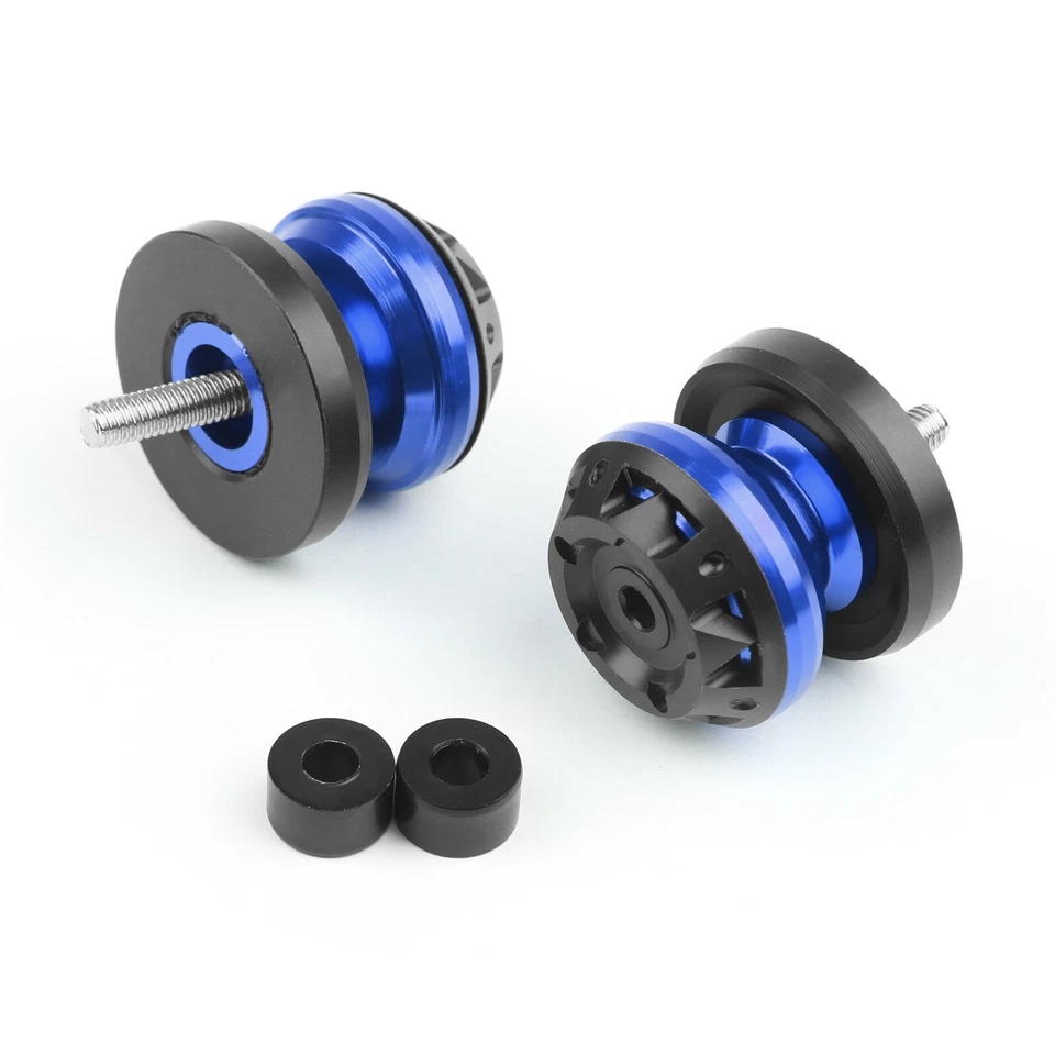 CNC 6mm Swingarm Sliders Spools For Yamaha YZF R1 R6 R6S FZ6 FZ8 XJR 1300 US - Image 2 of 4