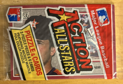 1983 Action All Stars Pack Nolan Ryan Astros HOF (Top) Jim Sundberg Rangers Back