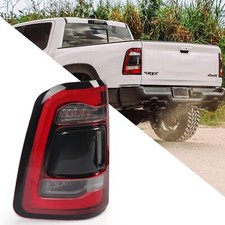 19-23 Dodge Ram 1500 Blindspot Ready LED Tail Light Black Smoke Left Driver Side