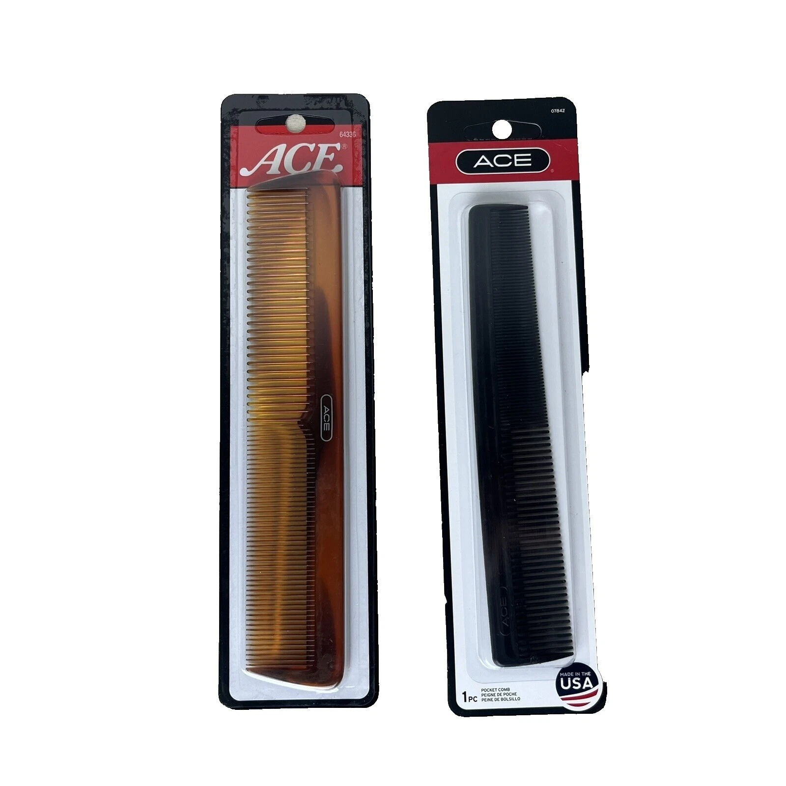 Nylon Bristle Hair Fine Toothed Combs