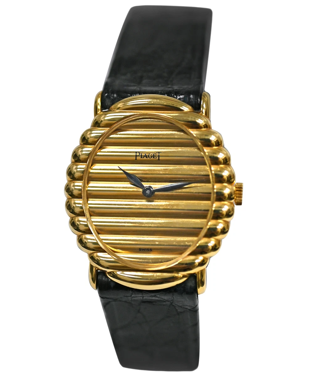 Piaget Ovale 9817 18k Yellow Gold 24MM Ladies Manual Winding Watch
