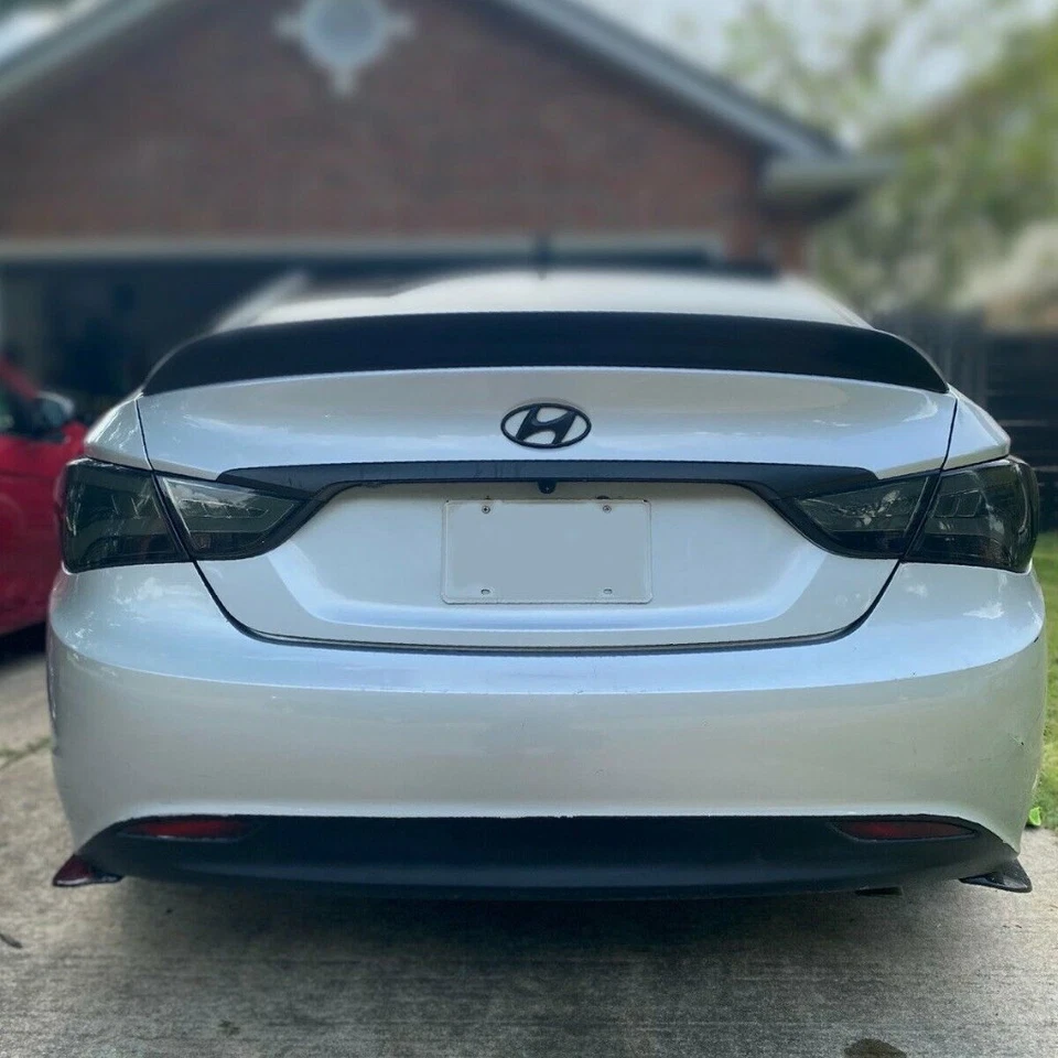 Alerón trasero plano negro 450F para HYUNDAI SONATA YF sedán 2011~2014 Foto 2 de 4