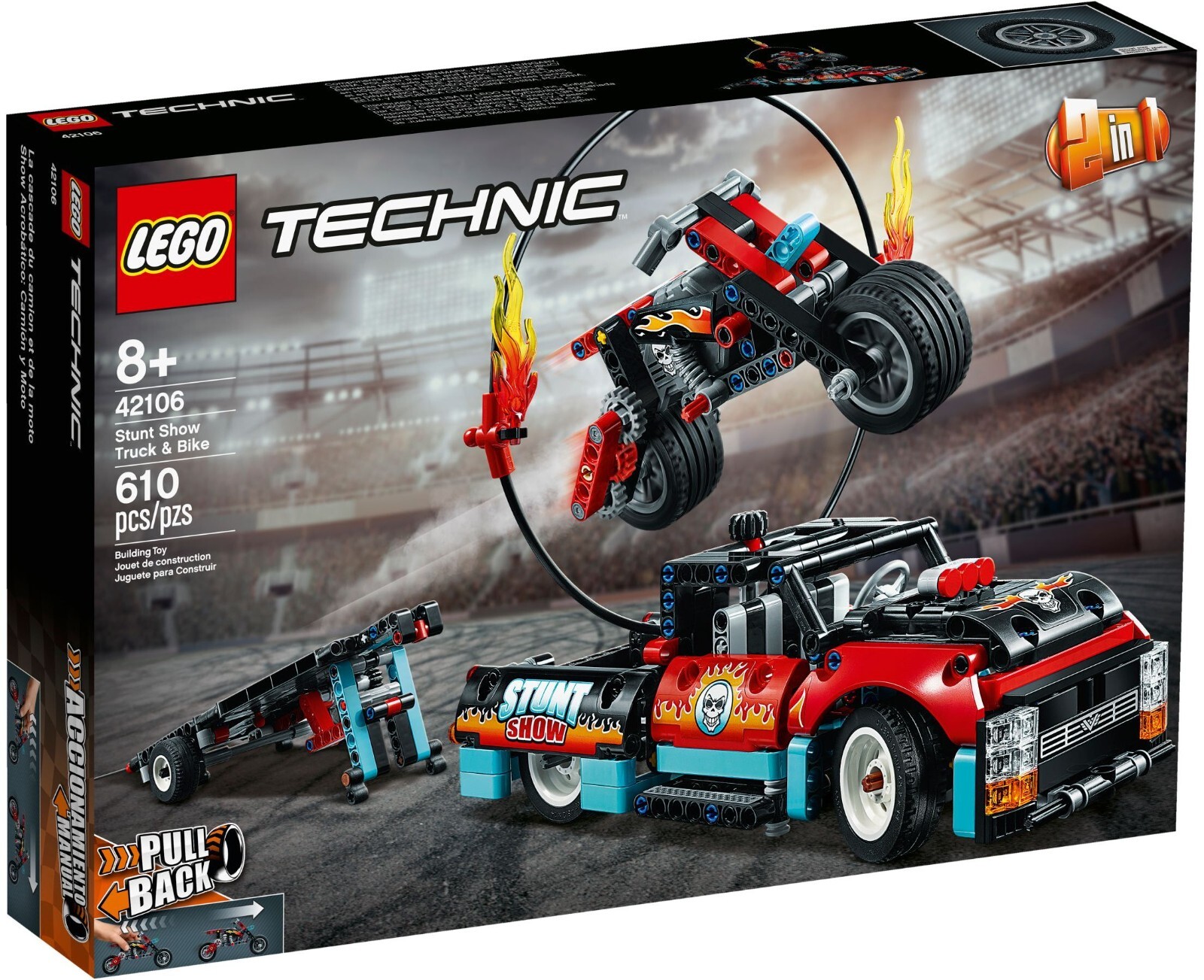 LEGO 42106 - Truck e moto dello Stunt Show