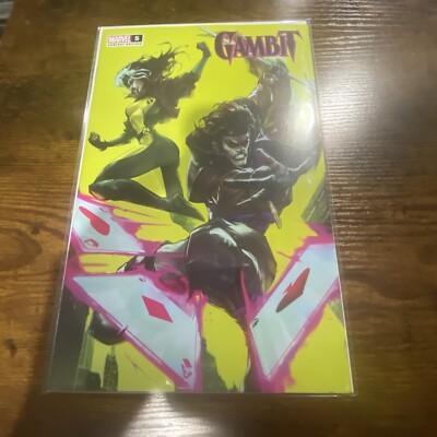 GAMBIT #5 * NM+ * EXCLUSIVE IVAN TAO TRADE DRESS VARIANT ROUGE X-MEN    