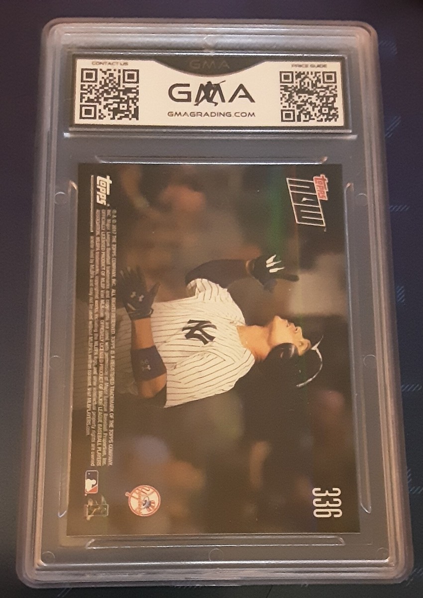 💥⚾️ 2017 Topps Now Aaron Judge #336 RC YANKEES GMA GEM MT 10