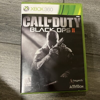 Call of Duty: Black Ops 2 II (Microsoft Xbox 360, 2012) Game and Case