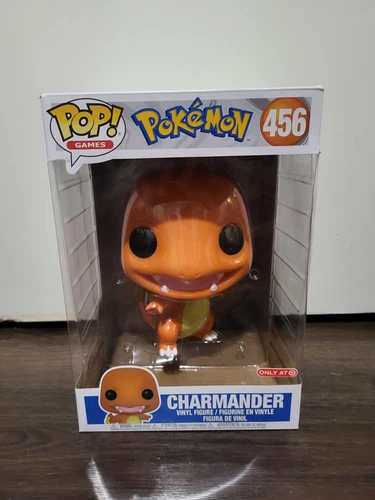 Funko Pop Jumbo Charmander 10" #456 Target Exclusive Pokémon Vinyl Figure – New