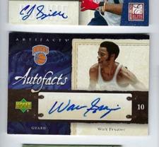 2007-08 Upper Deck Artifacts Autofacts Auto Walt Frazier #AF-WF Auto HOF