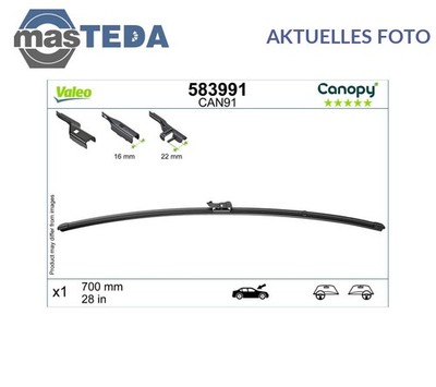 583991 SCHEIBENWISCHER WISCHERBLATT DRIVER SIDE VALEO NEU OE QUALITÄT