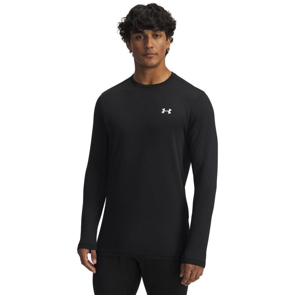 Under Armour 6005300 Men's UA ColdGear Base 4.0 Baselayer Shirt, Black, 2X-Large