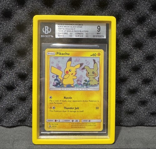 Pikachu graded BGS 9 for sale on eBay