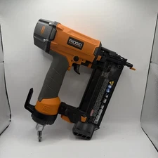 RIDGID "Pneumatic 18-Gauge 2-1/8 in. Brad Nailer with CLEAN DRIVE Technology